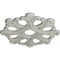Ekena Millwork Angel Ceiling Medallion (Fits Canopies up to 4 3/8"), 20 7/8"OD x 3 5/8"ID x 1"P, Pot of Cream CM20ANPCF - alternate 3